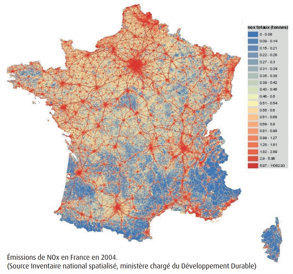   8 La  Pollution  de l air en  France 