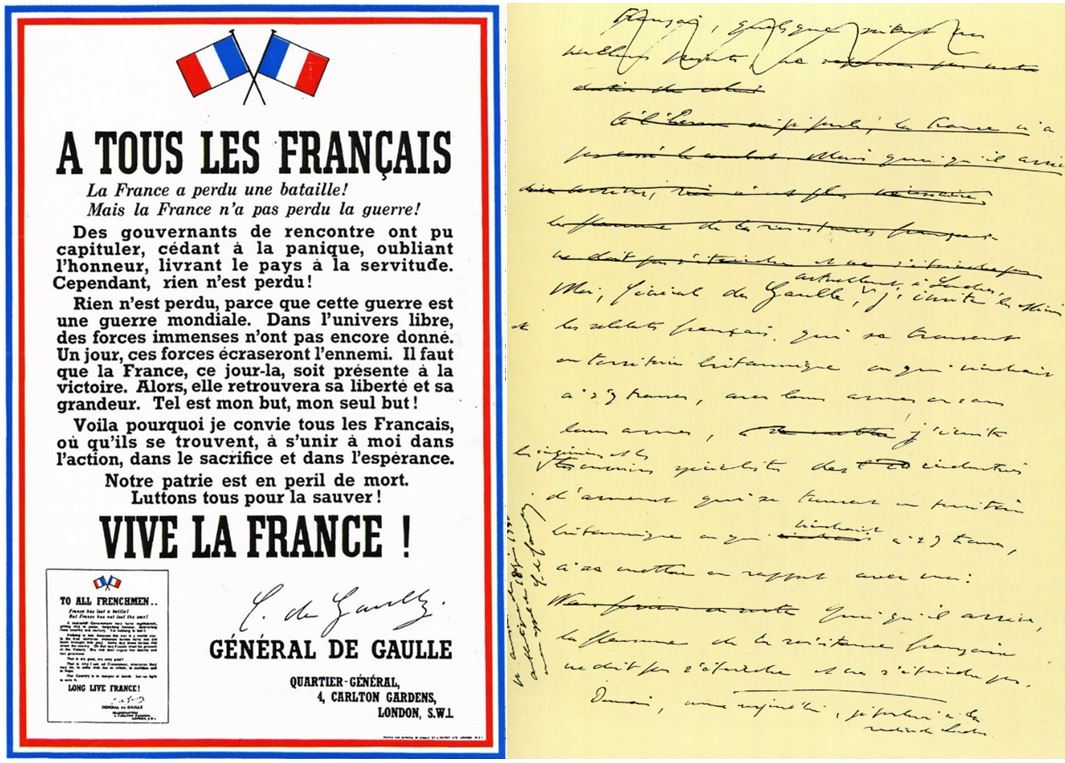 77 ans…] L'appel du 18 juin du Général de Gaulle