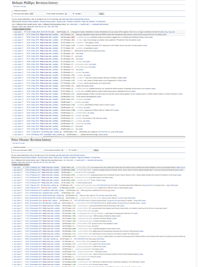 Wikipedia L Affaire Philip Cross Par Craig Murray