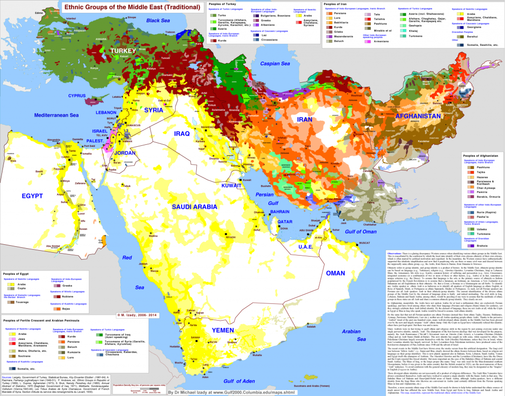 » 40 Cartes Pour Expliquer Le Moyen-Orient